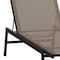 Flash Furniture Black/Brown Adjustable Chaise Lounge JJ-LC326-BLK-BR-GG - alternate 3